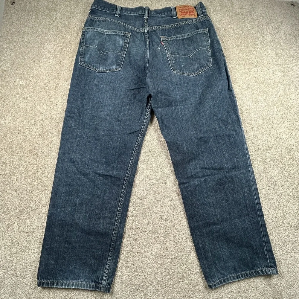 Vintage Levi's 550 Jeans Mens‎ 38x30 Blue Denim Medium Wash Straight Leg Casual